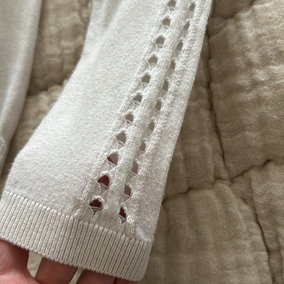 Loft white sweater - Picture 3 of 5